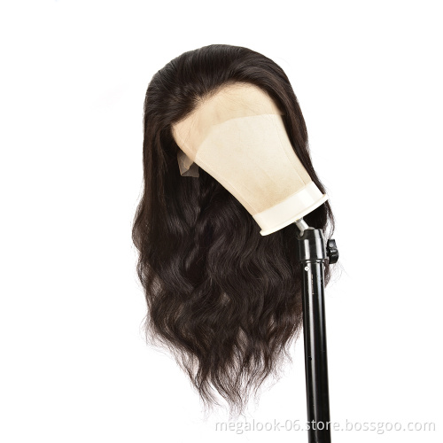 Megalook Transparent Lace Front,Brazilian Human Hair HD Lace Front Wig For Black Women